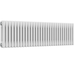 Elegant Antico White 3 Column Horizontal Column Radiator 400 x 1370 mm - RV-CS34030