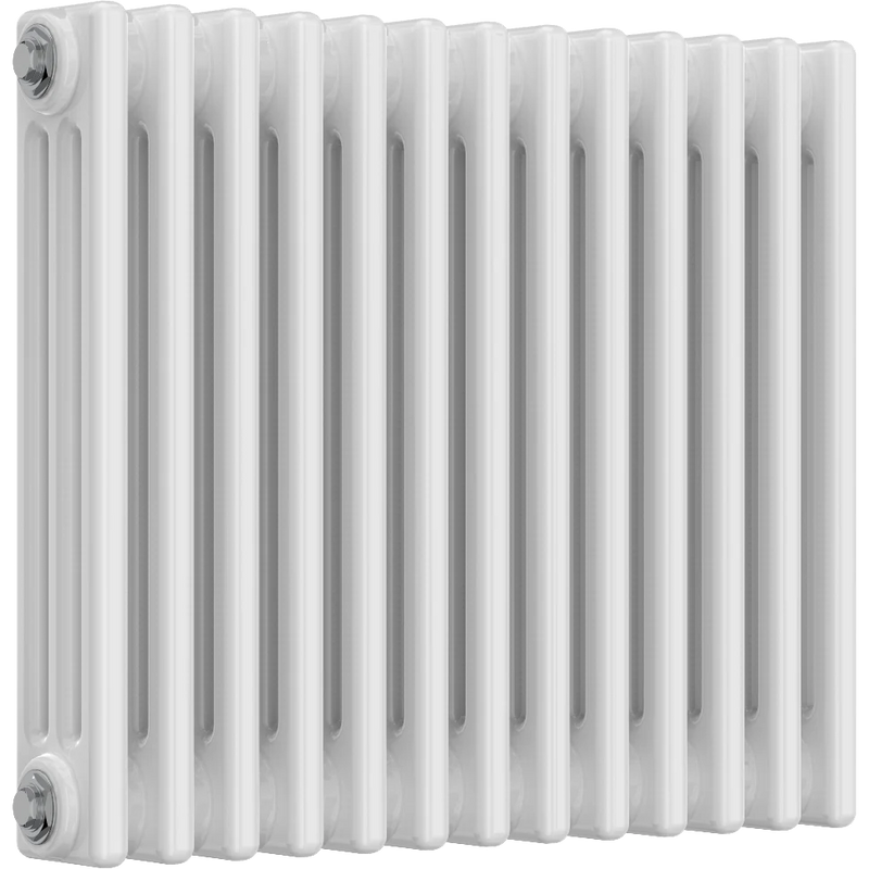 Elegant Antico White 3 Column Horizontal Column Radiator 500 x 605 mm - RV-CS35013