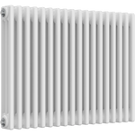 Elegant Antico White 3 Column Horizontal Column Radiator 600 x 830 mm - RV-CS36018