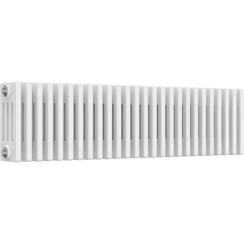 Elegant Antico White 4 Column Horizontal Column Radiator 300 x 1190 mm - RV-CS43026