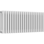 Elegant Antico White 4 Column Horizontal Column Radiator 400 x 965 mm - RV-CS44021