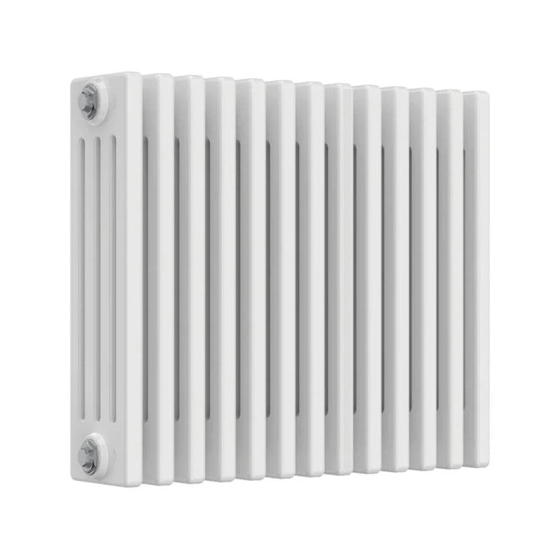 Elegant Antico White 4 Column Horizontal Column Radiator 500 x 605 mm - RV-CS45013