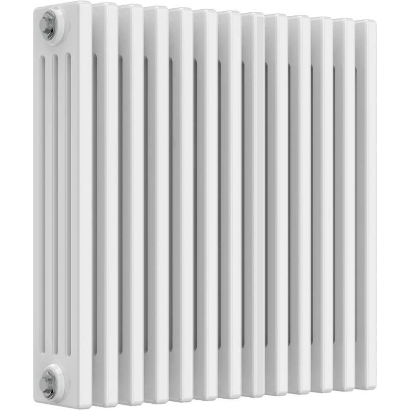 Elegant Antico White 4 Column Horizontal Column Radiator 600 x 605 mm - RV-CS46013