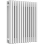 Elegant Antico White 4 Column Horizontal Column Radiator 750 x 605 mm - RV-CS47513