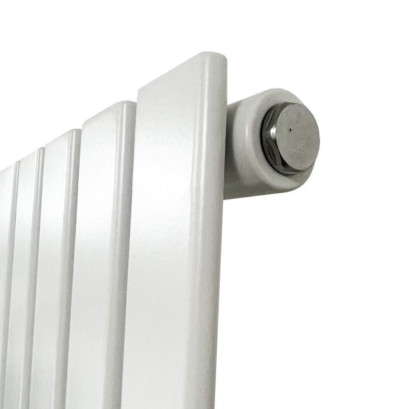Elegant Flatty White Vertical Column Panel Radiator – Single/Double
