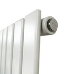 Elegant Flatty White Vertical Column Panel Radiator – Single/Double