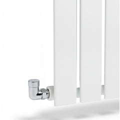 Elegant Flatty White Vertical Column Panel Radiator – Single/Double