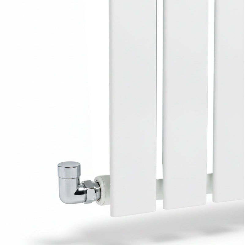 Elegant Flatty White Vertical Column Panel Radiator – Single/Double