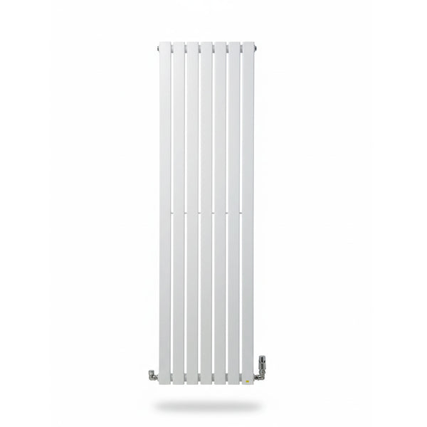 Elegant Flatty White Vertical Column Panel Radiator – Single/Double