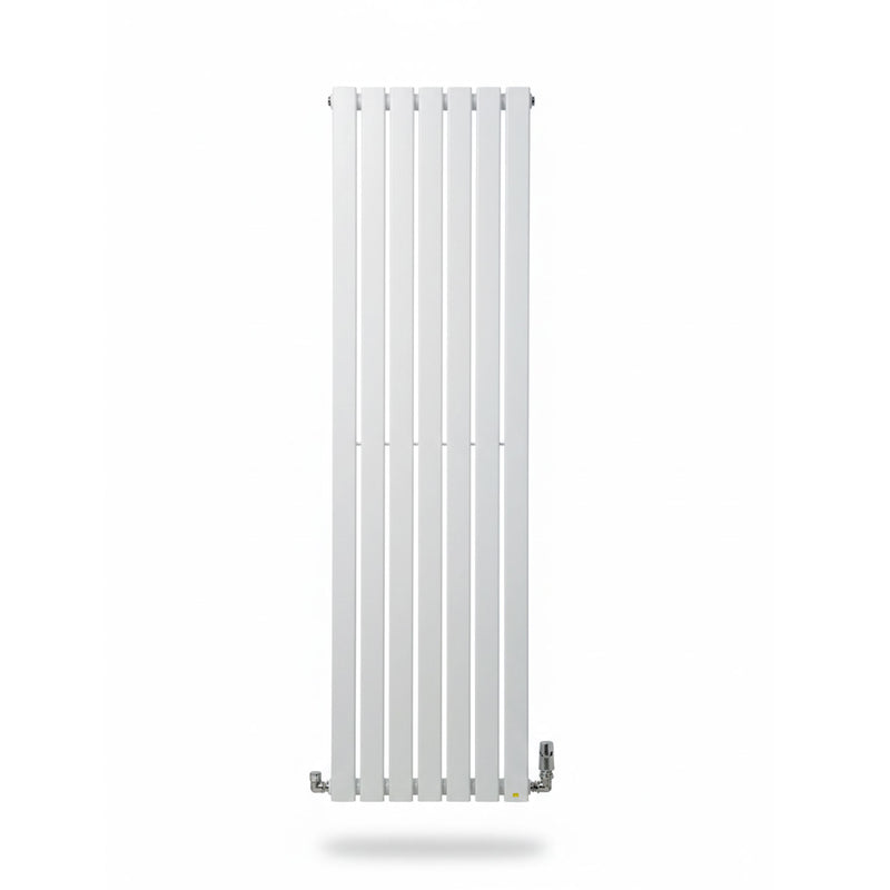 Elegant Flatty White Vertical Column Panel Radiator – Single/Double