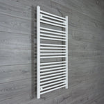 1200x700mm Towel Rail Radiator Flat White Central Heating