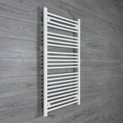 1200x700mm Towel Rail Radiator Flat White Central Heating