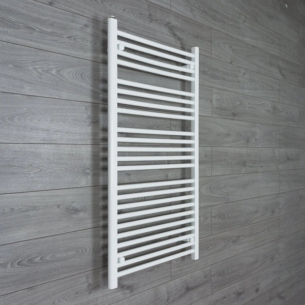 1200x700mm Towel Rail Radiator Flat White Central Heating