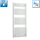 1700x700mm Heated Straight Towel Radiator Chrome