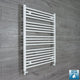 1200x750mm Towel Rail Radiator Flat White Central Heating