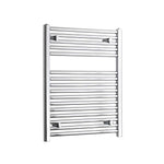 764x600mm Heated Straight Towel Rail Radiator Chrome
