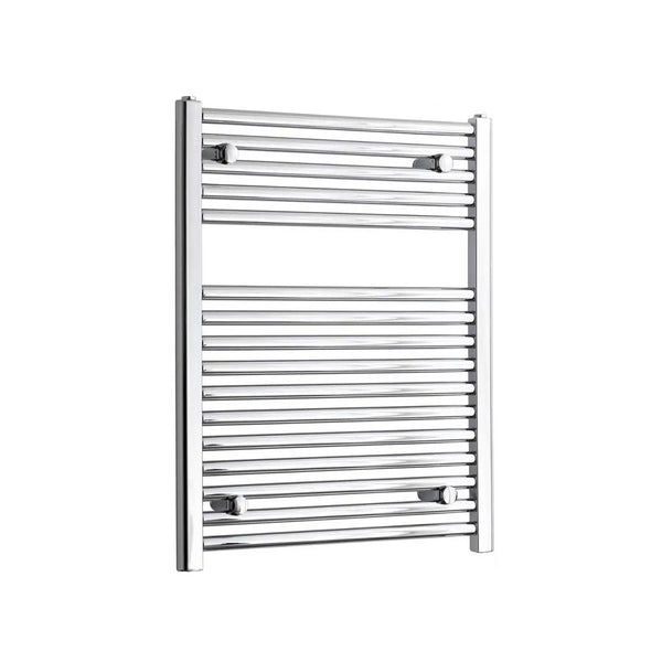 764x600mm Heated Straight Towel Rail Radiator Chrome