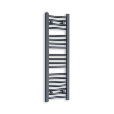 1000x300mm Heated Straight Anthracite-Sand Grey Towel Rail