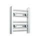 400 mm High 300 mm Wide Chrome Towel Rail Central Heating