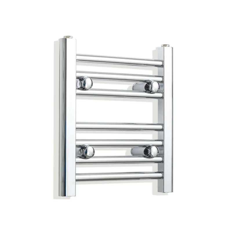 400 mm High 300 mm Wide Chrome Towel Rail Central Heating