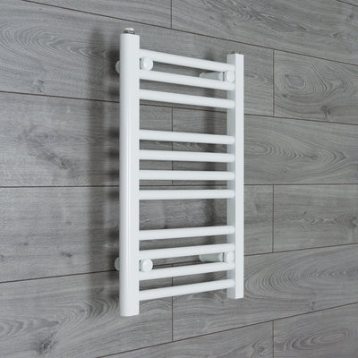 600x400mm Towel Rail Radiator Flat White Central Heating