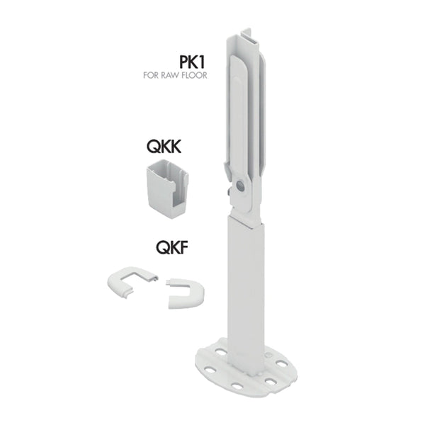 PK1 Floor Brackets for 300-1000 mm Panel Radiators