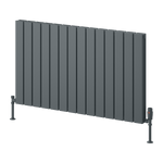 Reina Piatto Horizontal Aluminium Radiator