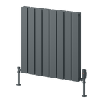Reina Piatto Horizontal Aluminium Radiator