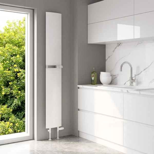 Reina Picoli White aluminium radiator roomset