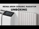 Reina Aron Ceramic Electric Core WiFi Radiator - Horizontal