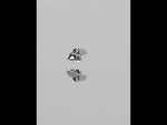 Universal Towel Rail Clamp Brackets 19-20-22-25mm - Adjustable Flat & Curved