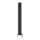 Reina Albano Anthracite aluminium radiator 1800 x 190mm
