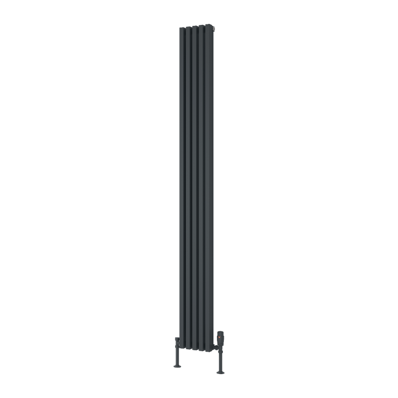 Matt Black Heated Towel Rail