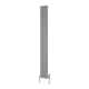 Reina Albano Silver aluminium radiator 1800 x 190mm