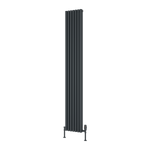 Matt Black Heated Towel Rail