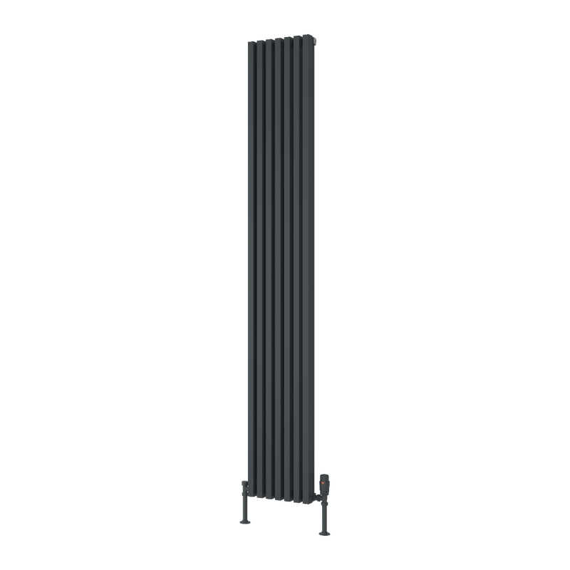 Matt Black Heated Towel Rail