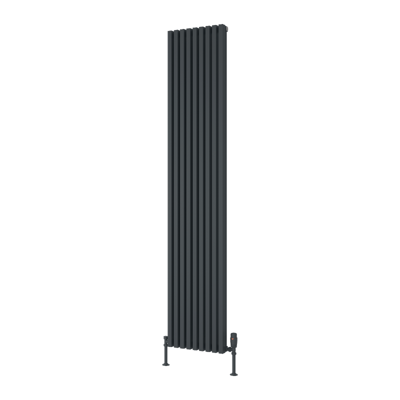Matt Black Heated Towel Rail