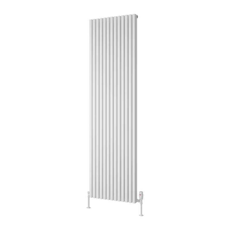 White Heated Towel Rail