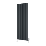 Matt Black Heated Towel Rail