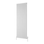 White Heated Towel Rail
