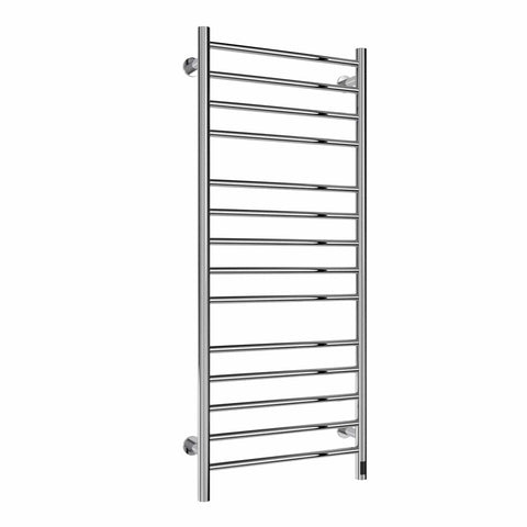 Polished / 1200 x 500 mm Reina Arnage Dry Electric Heated Towel Rail Designer Radiator