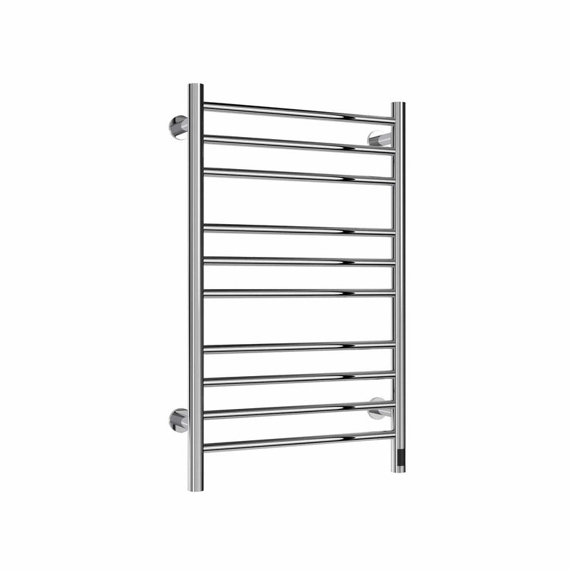 Polished / 800 x 500 mm Reina Arnage Dry Electric Heated Towel Rail Designer Radiator