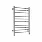 Polished / 800 x 500 mm Reina Arnage Dry Electric Heated Towel Rail Designer Radiator