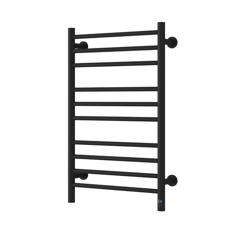 Matt Black / 800 x 500 mm Reina Arnage Dry Electric Heated Towel Rail Designer Radiator