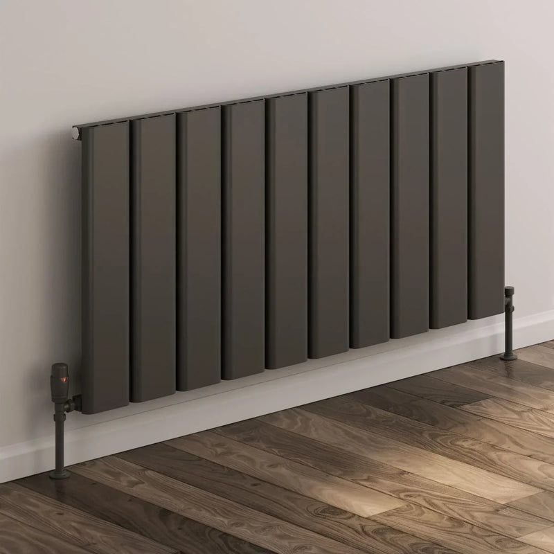 Reina Caldaro Horizontal Anthracite — hallway setting