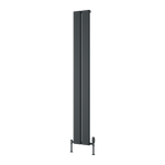 Matt Black Heated Towel Rail