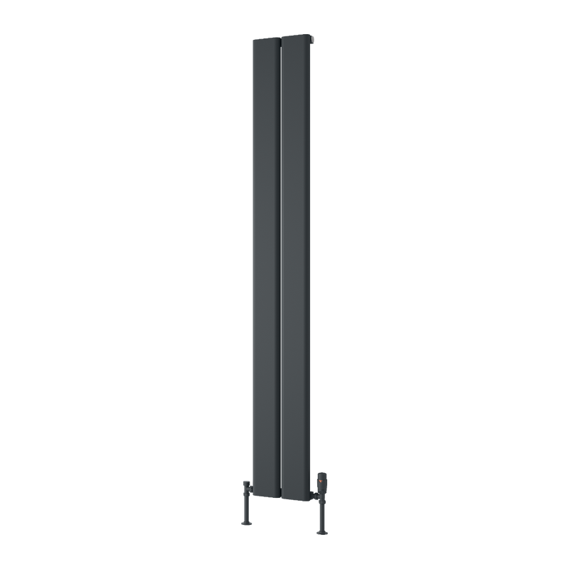 Matt Black Heated Towel Rail