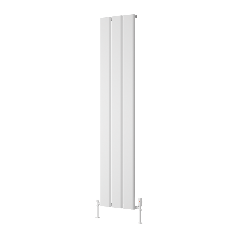 White Heated Towel Rail