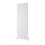 White Heated Towel Rail