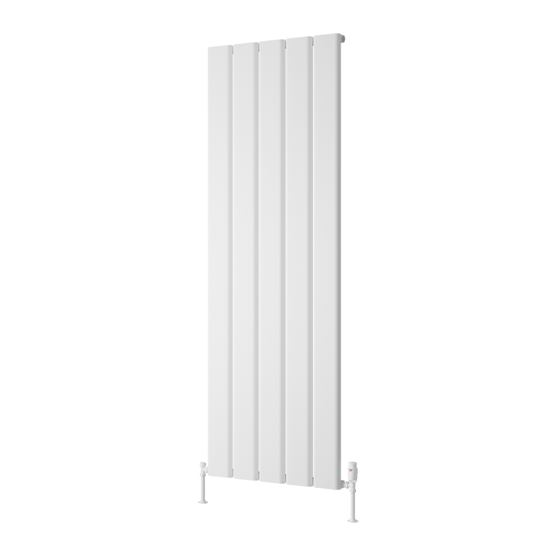 White Heated Towel Rail